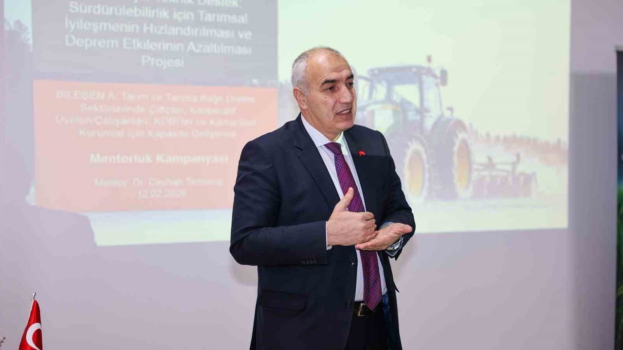 Malatya'da üreticilere FARMERS Projesi eğitimi düzenlendi