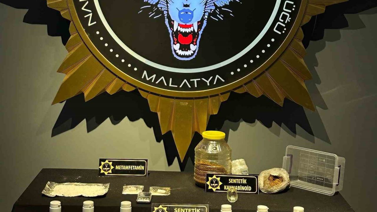 Malatya'da uyuşturucu baskını: 13 şüpheli tutuklandı