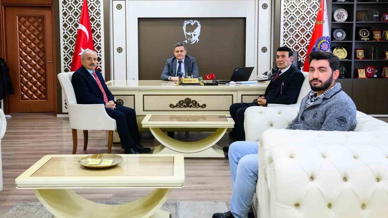 Malatya Gazeteciler Cemiyeti'nden Emniyet Müdürü Kayhan Ay'a ziyaret