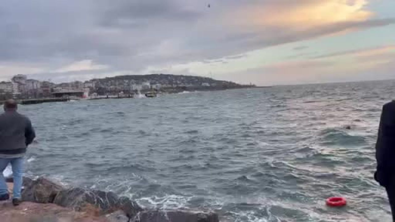 Maltepe Sahili'nde 30 yaşındaki Murat Y. denizde boğuldu
