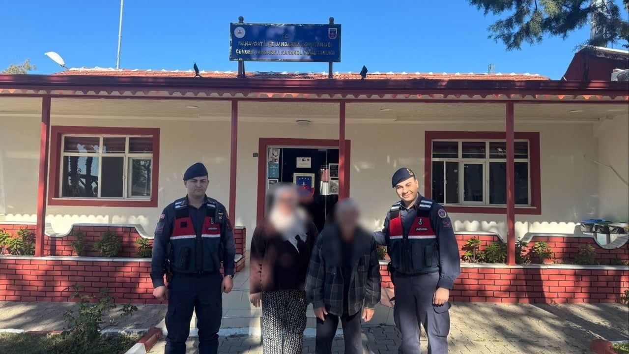 Manavgat'ta kayıp Alzheimer hastası jandarma devriyesinde bulundu