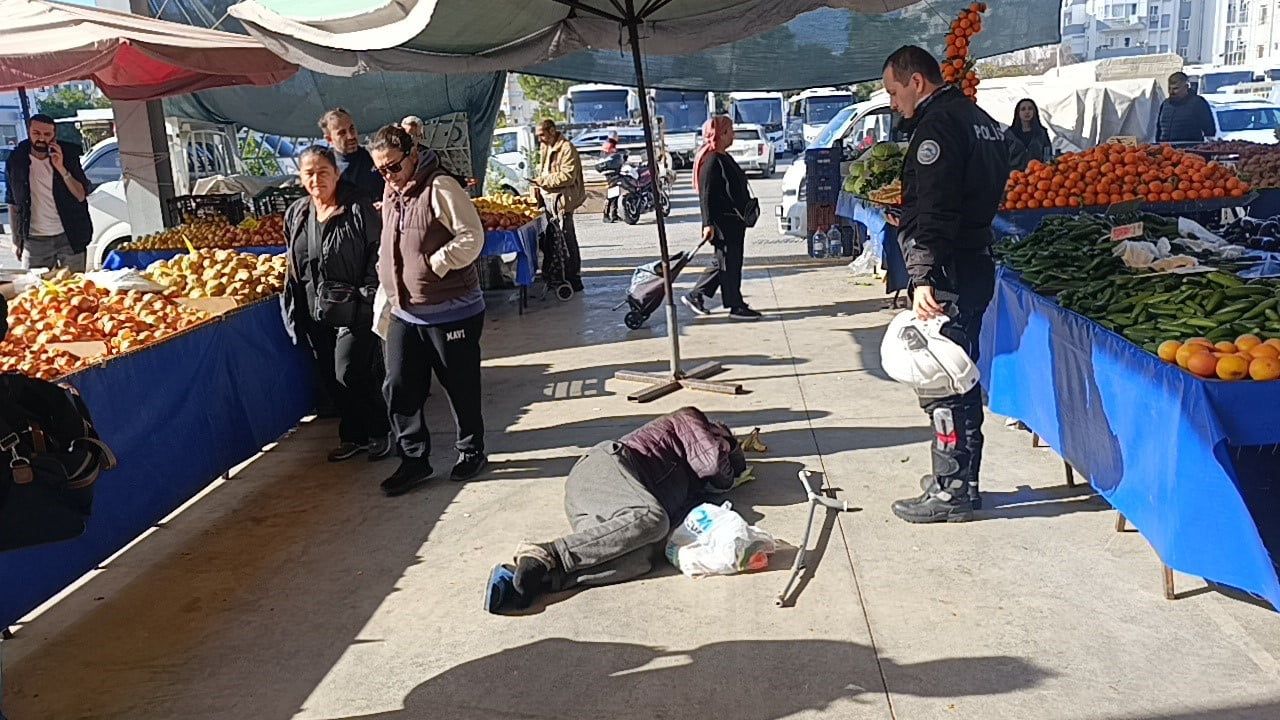 Manavgat’ta pazarda alkol etkisiyle baygınlık: E.T. hastaneye kaldırıldı