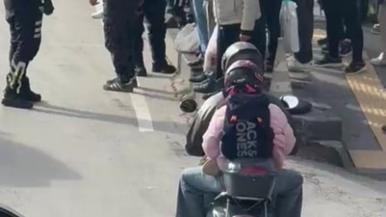 Manavgat'ta ters yön çarpışması: 1 yaralı