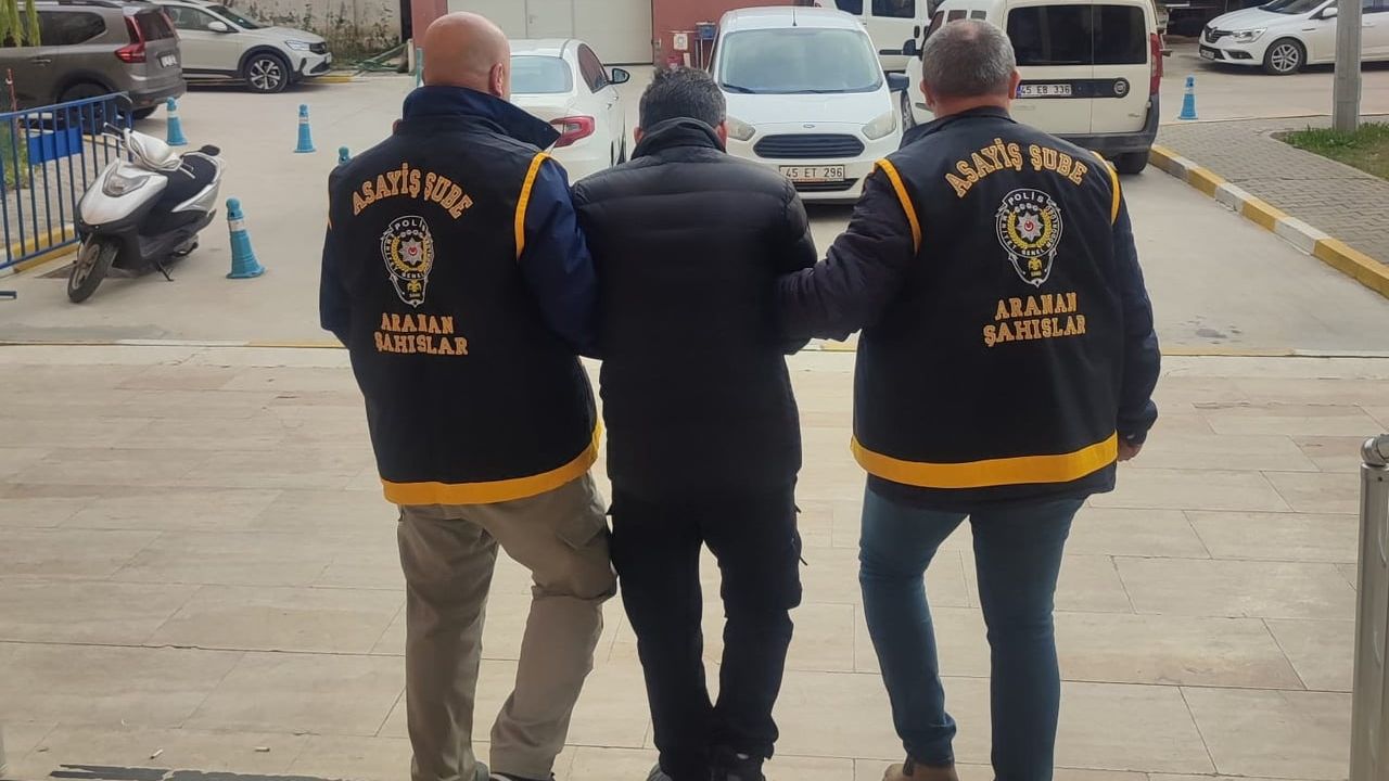 Manisa'da 7 ayrı yakalama emriyle aranan firari yakalandı