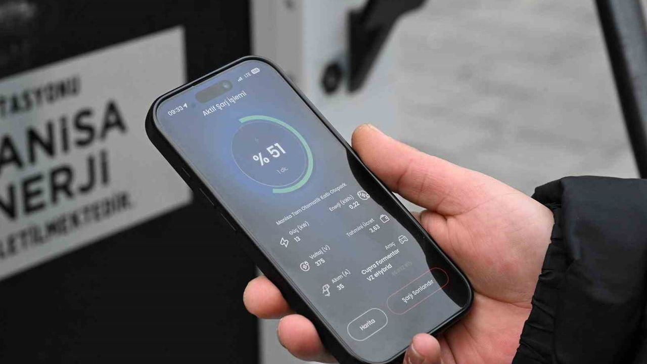 Manisa'da Elektrikli Araç Şarj Altyapısı Güçleniyor