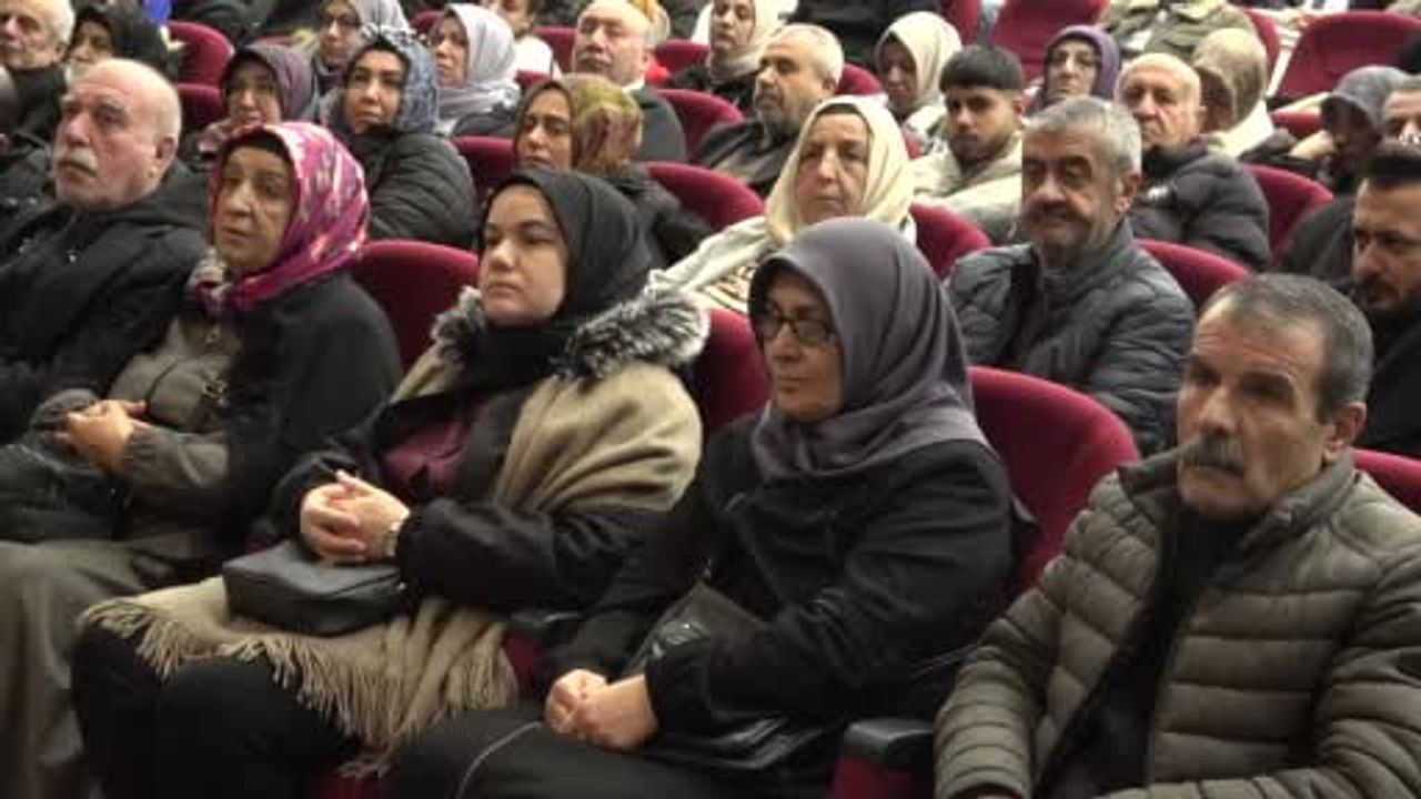 Mardin'de 25. yılını dolduran 47 çifte umre kura çekimi