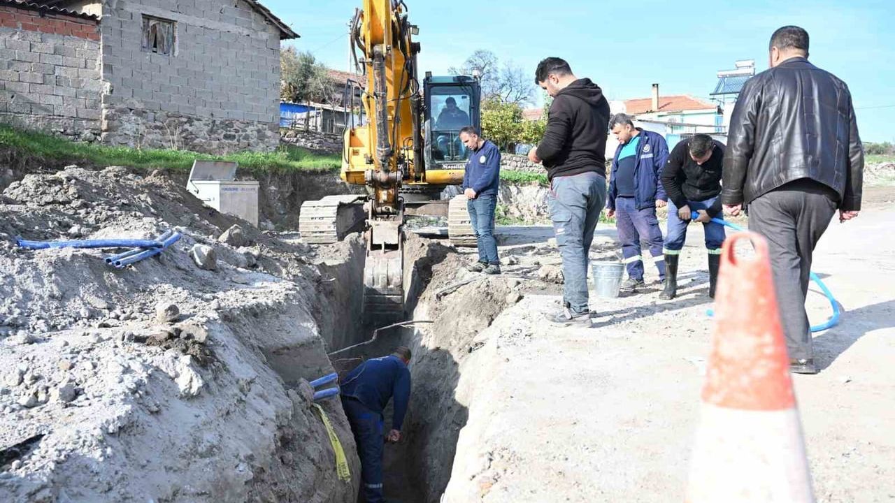 MASKİ Yuntdağı’nda Davutlar ve Bağyolu mahallelerinde kanalizasyon çalışmalarını tamamladı