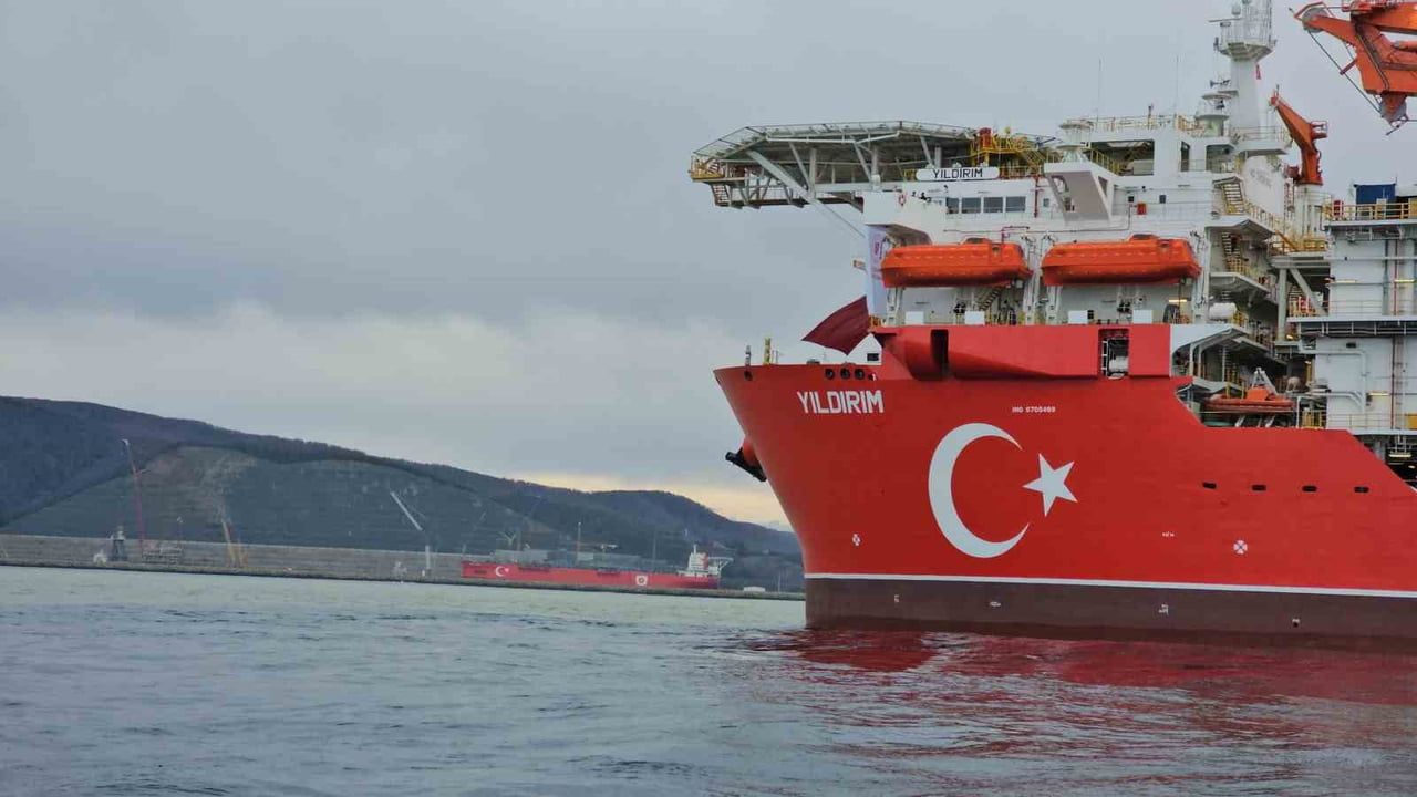 Mavi Vatan'ın yeni neferi 'Yıldırım' Filyos Limanı'nda