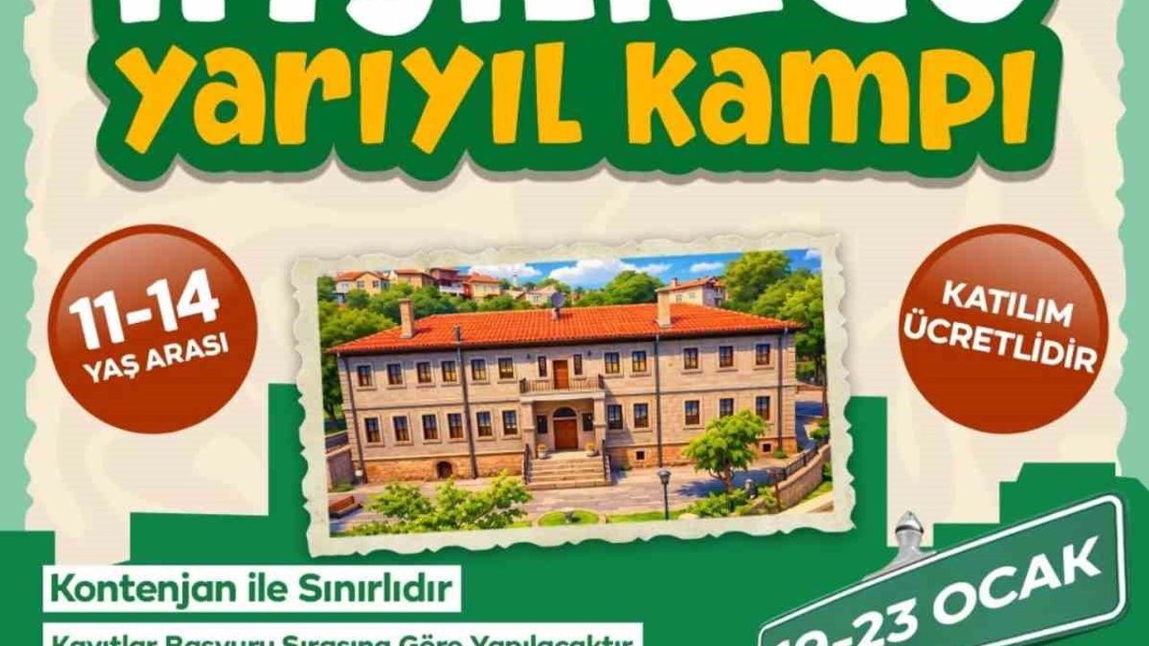 Melikgazi Belediyesi’nden 11-14 Yaşlara Özel İngilizce Yarıyıl Kampı