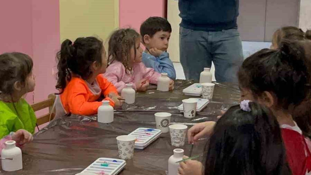 Menteşe'de Her Çocuk İçin Bir Sanat Atölyeleri Okullara Taşınıyor