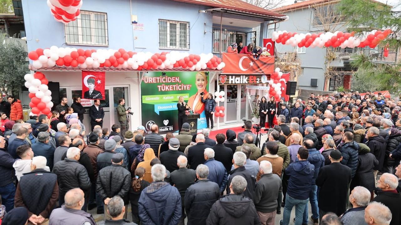 Merkezefendi’de Halk Et Mağazası’nın 2. Şubesi Sevindik’te Açıldı
