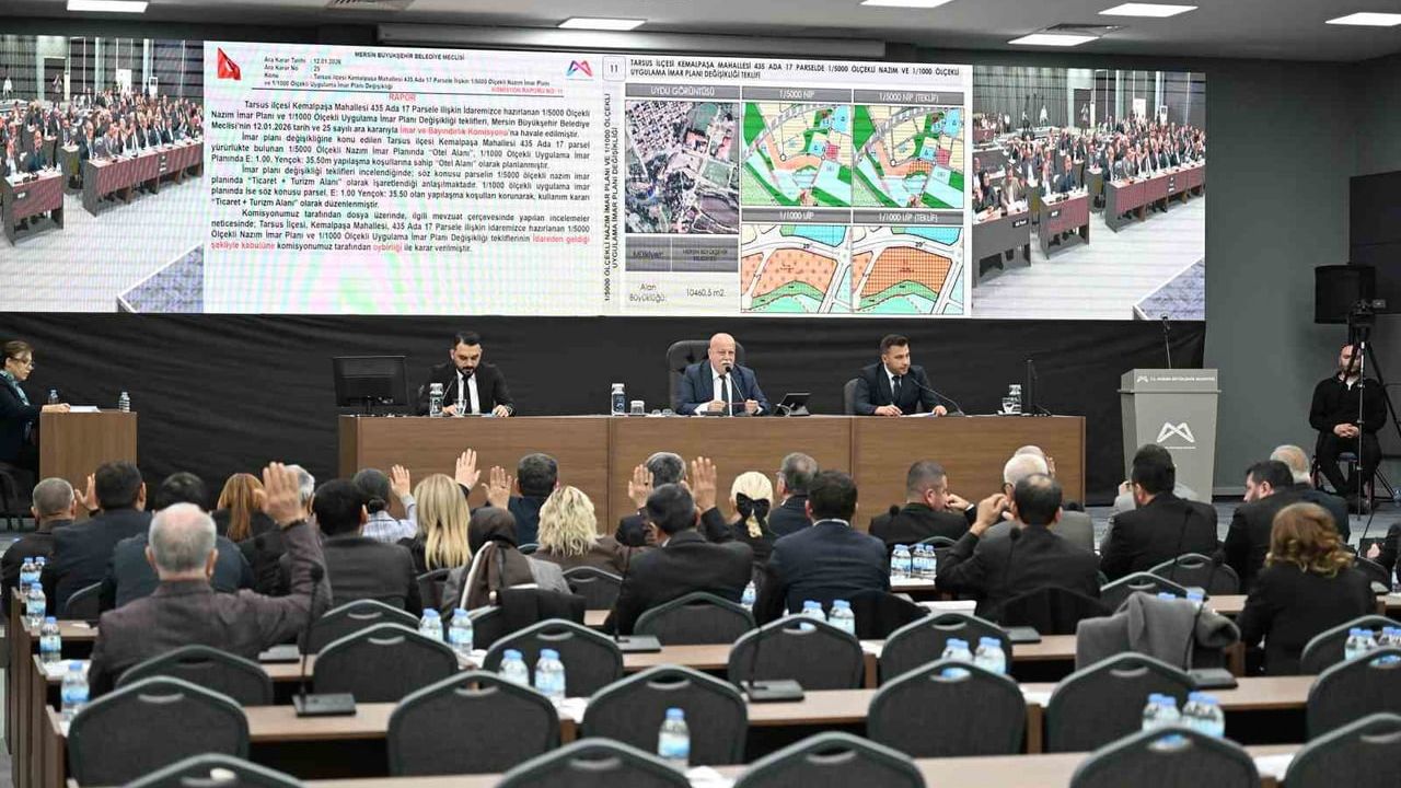 Mersin Büyükşehir Meclisi’nde 2,5 milyar TL borçlanma ve kırsal mahalle su indirimi gündemi