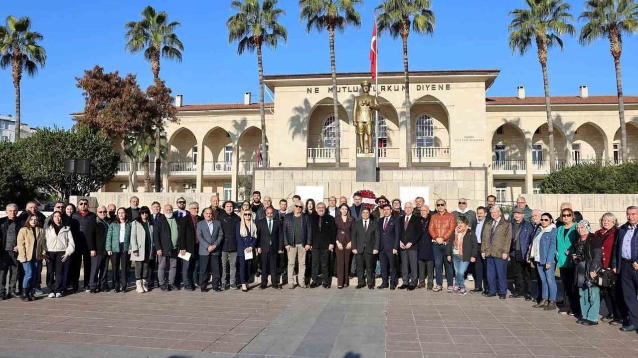 Mersin'de 10 Ocak Çalışan Gazeteciler Günü etkinliklerle kutlandı