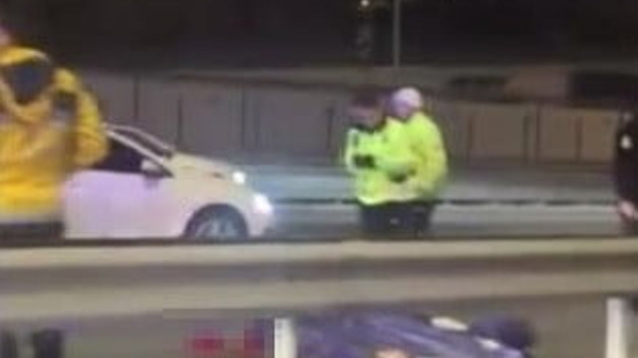 Merter D-100'de motosiklet kazası: sürücü yaşamını yitirdi