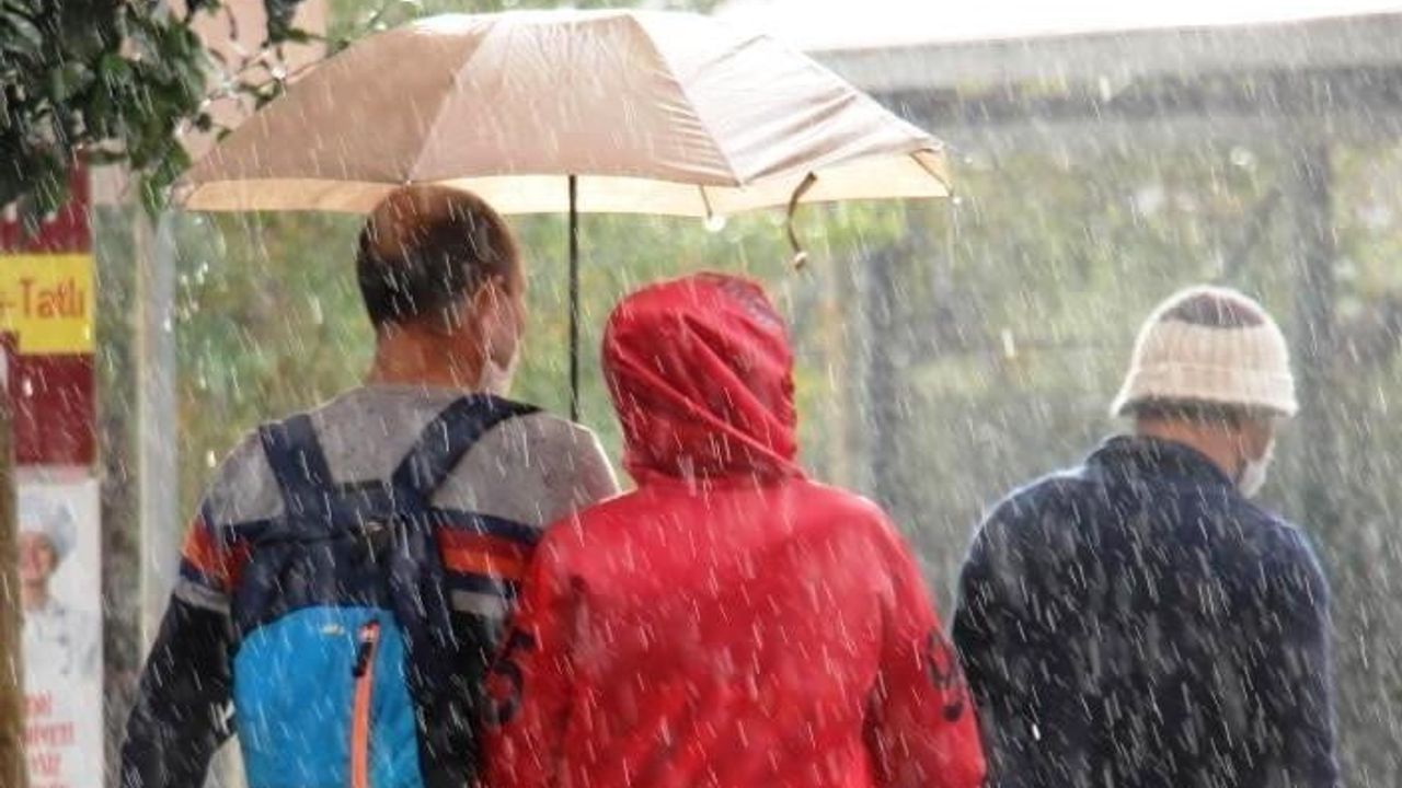 Meteoroloji'den Aydın için kuvvetli sağanak uyarısı (22 Ocak 2026)