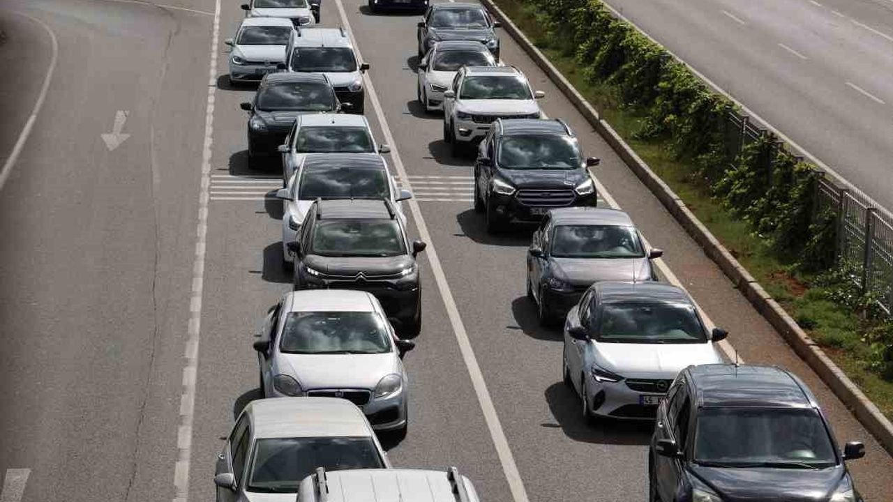 Muğla'da trafiğe kayıtlı araç sayısı 768 bin 233'e ulaştı