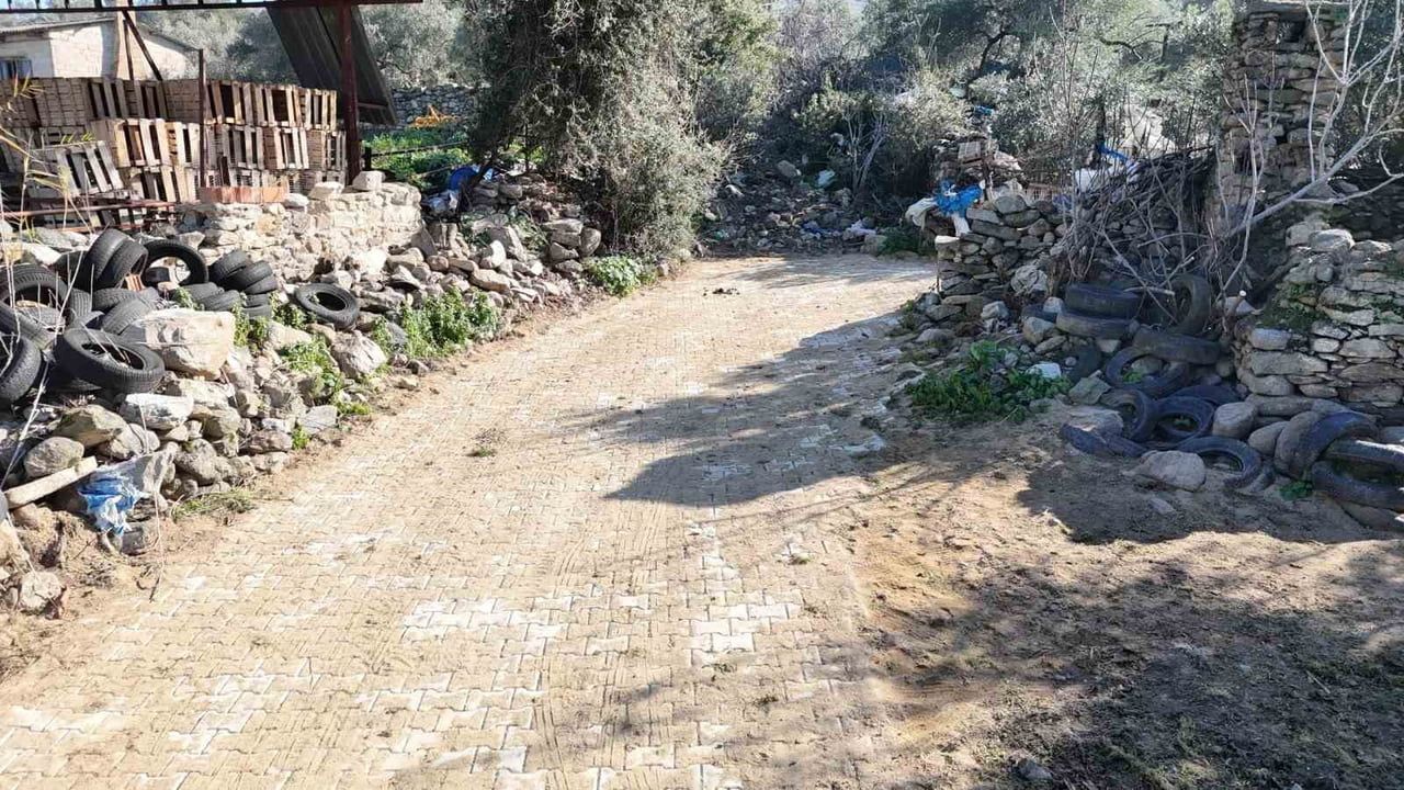 Nazilli Belediyesi, Pirlibey'de 4 Noktada Yol Yeniledi