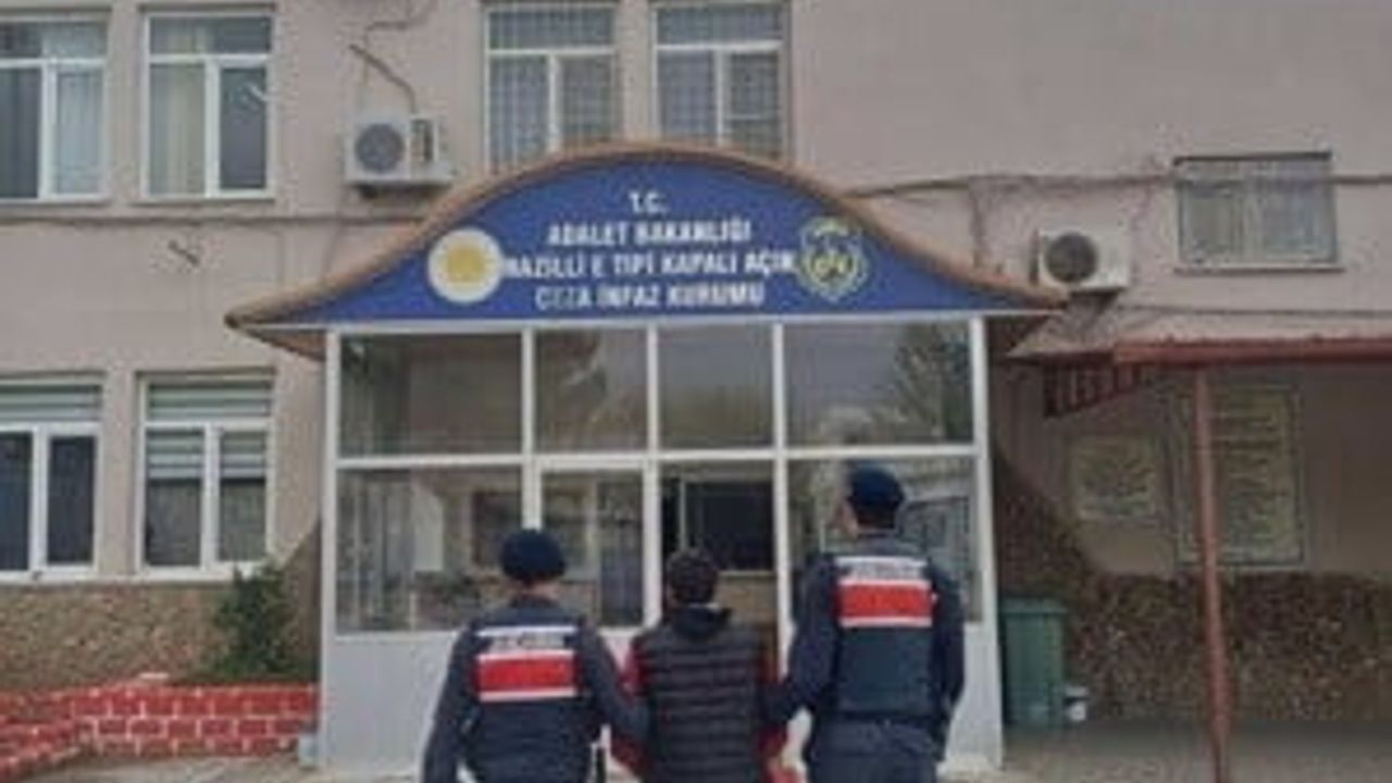 Nazilli'de 13 yıl kesinleşmiş hapis cezası bulunan şüpheli yakalandı