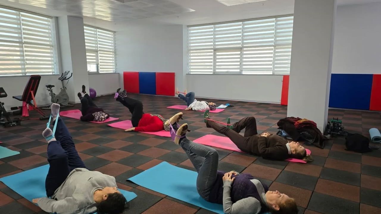 Nazilli'de kadınlar sabah sporlarıyla sağlıklı yaşama hazırlanıyor