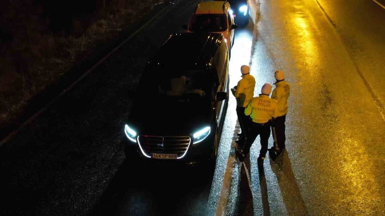 Nevşehir'de 2025 Trafik Denetimleri: 1 milyon 109 bin 149 araç kontrol edildi