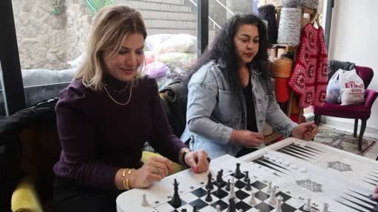 Nevşehir'de kadınlara özel Hobi Kafe buluşma noktası oldu