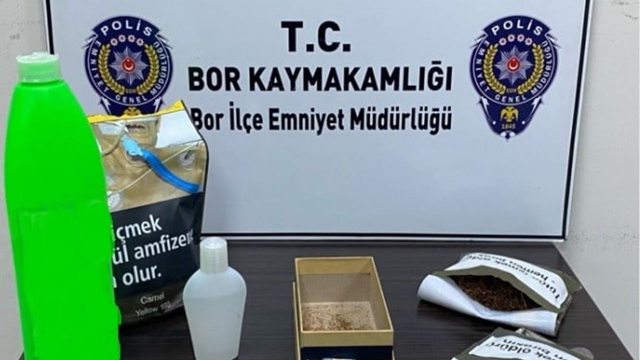 Niğde'de uyuşturucu operasyonu: 3 tutuklama