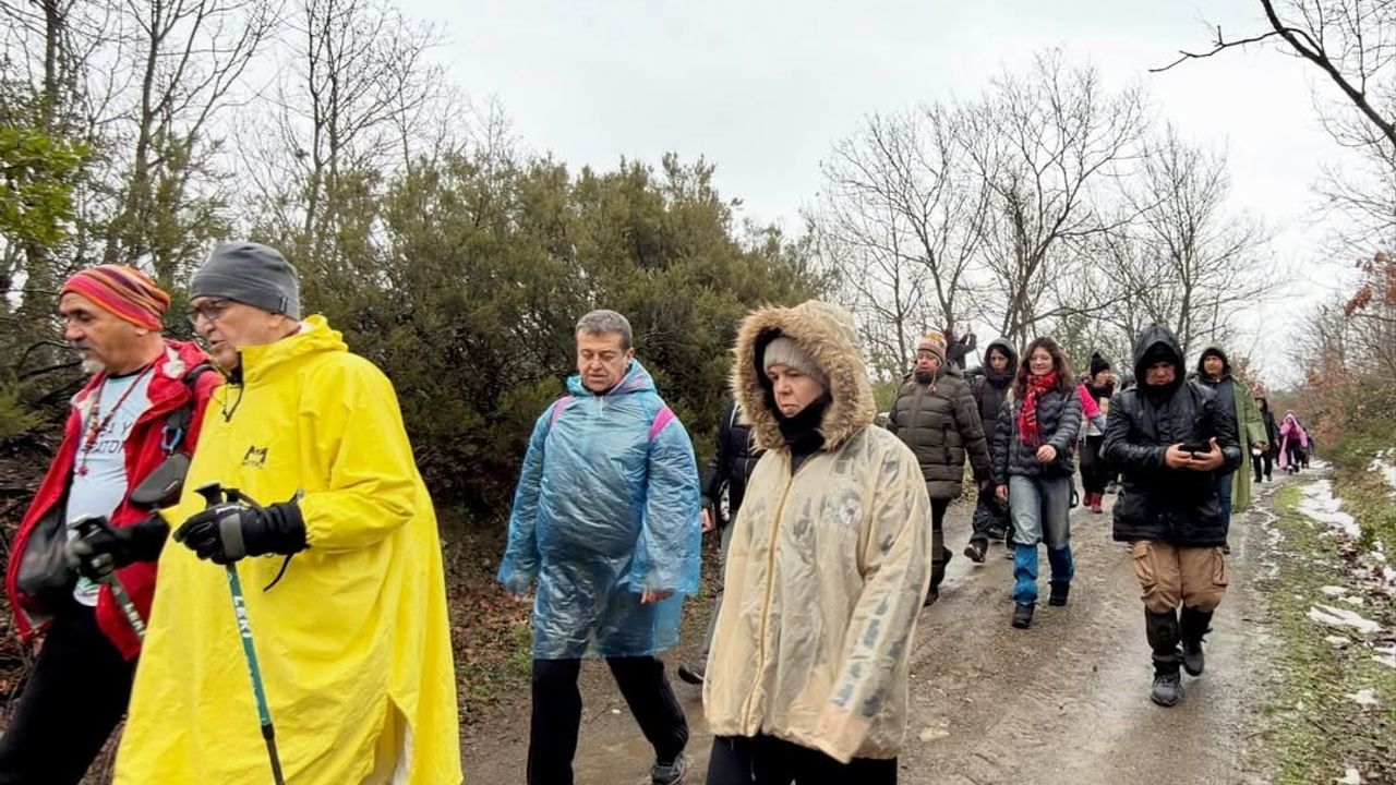Nilüfer'de Mysia Yolları'nda 7 kilometrelik hafta içi yürüyüş