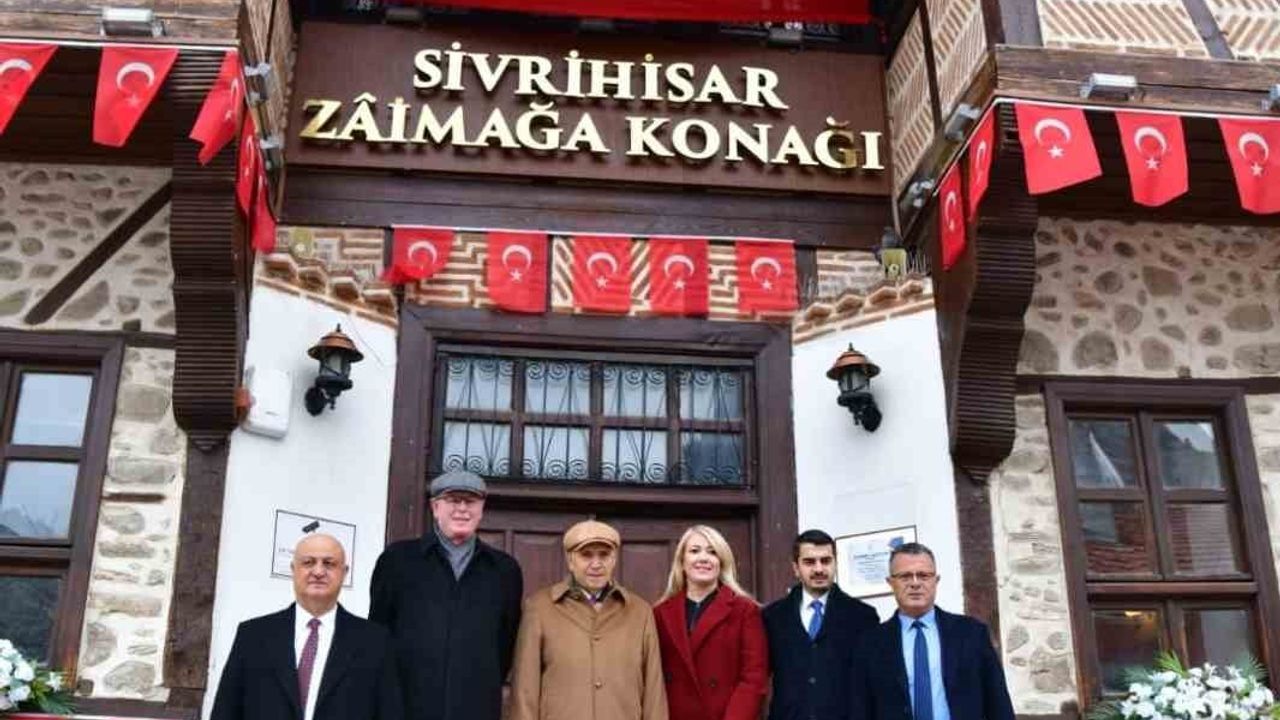 Öküzcüoğlu: Zaimağa Konağı'nda bulunmak tarih bilinci için gurur