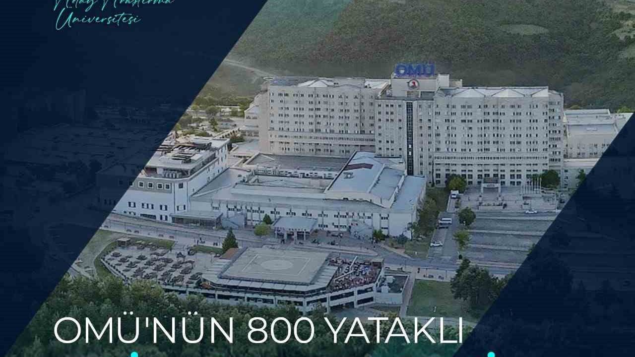 OMÜ'nün 800 yatak kapasiteli yeni hastanesi 2026 Yatırım Programı'na alındı