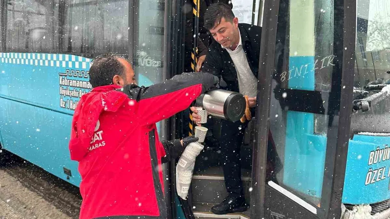 Onikişubat’ta soğuk havaya sıcak müdahale