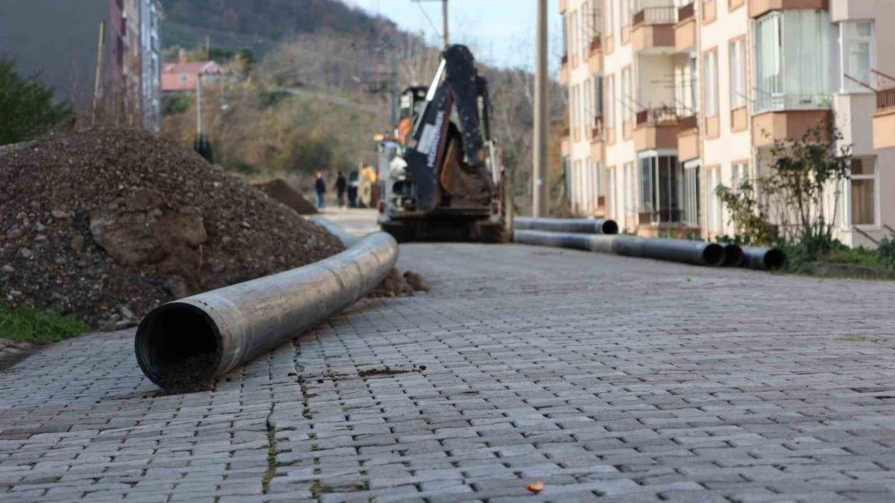Ordu'da Gülyalı'nın içme suyu altyapısı yenileniyor