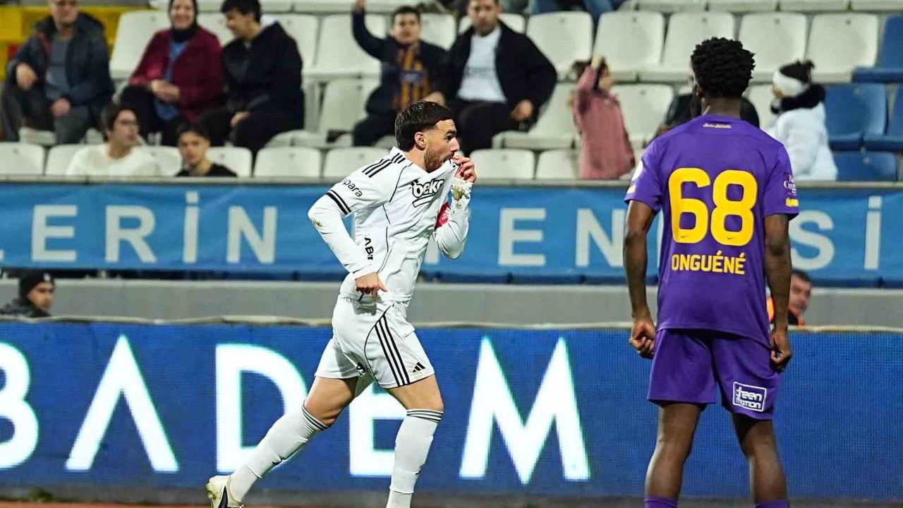 Orkun Kökçü, Beşiktaş formasıyla ilk golünü Eyüpspor'a attı