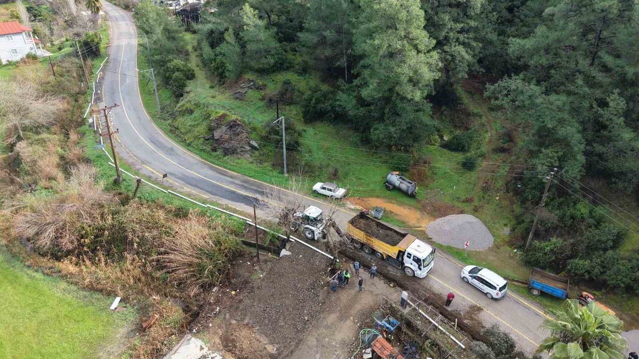 Ortaca Tepearası Mahallesi’nde 4 bin metrelik içme suyu hattı yenileniyor