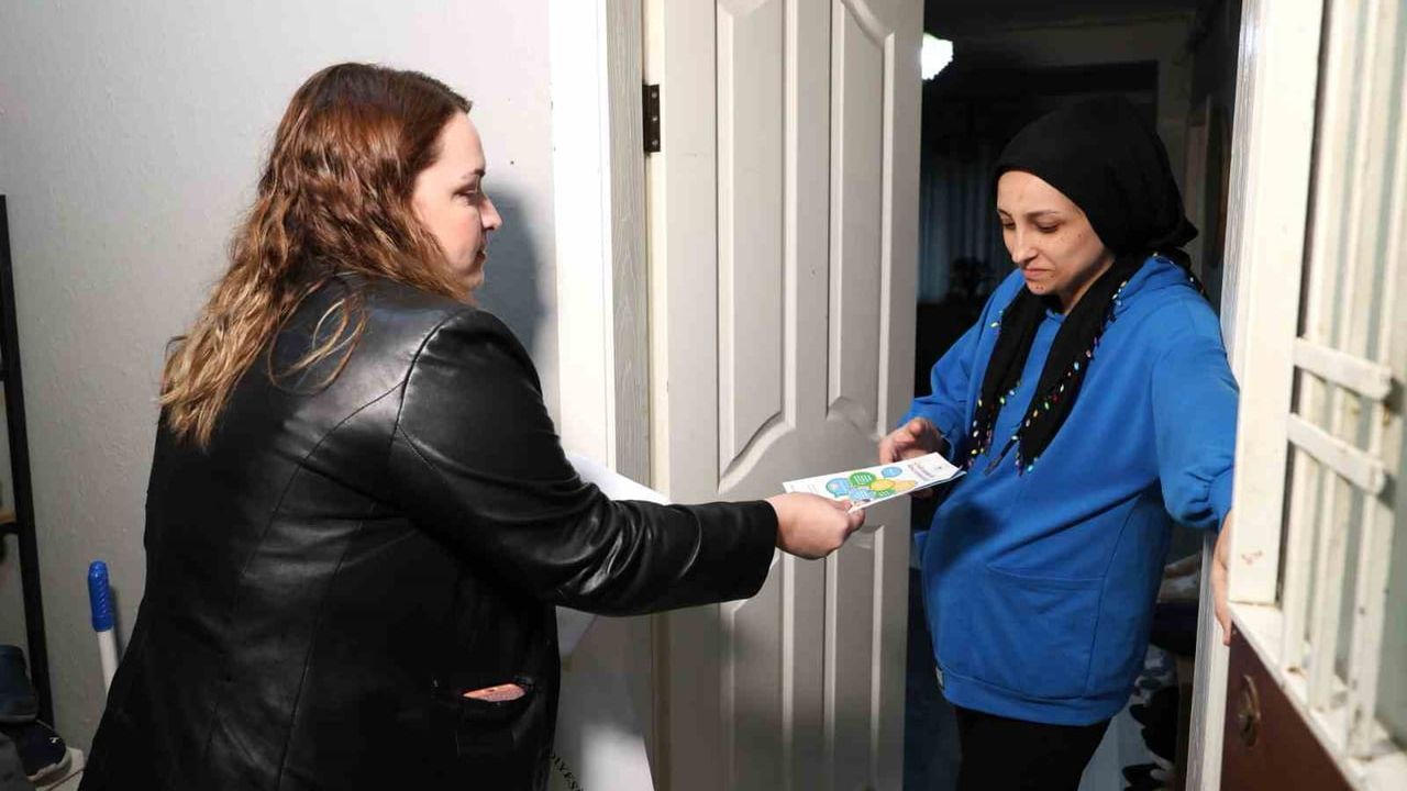 Osmangazi95 ile anne ve bebeklere ev ziyaretinde erken destek