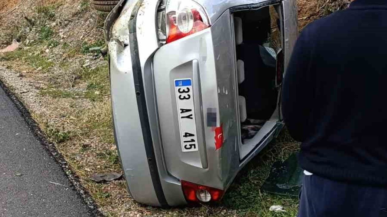 Osmaniye’de Otomobil Devrildi: Sürücü Yaralandı