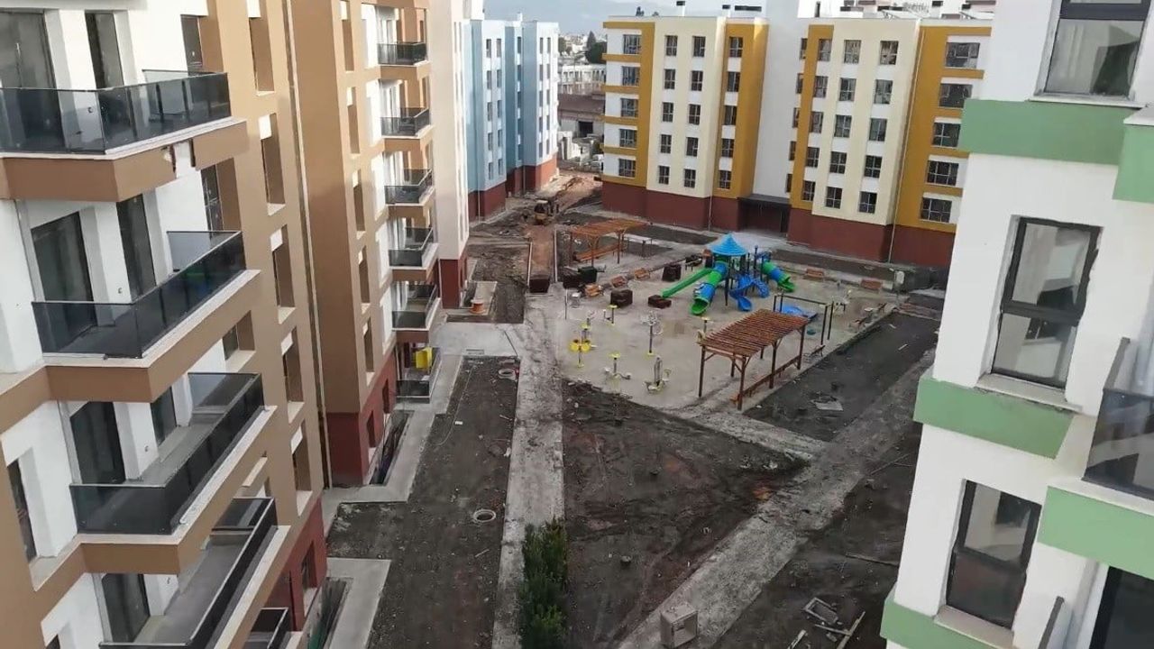 Osmaniye'de rezerv alanlarda yeni yaşam alanları şekilleniyor