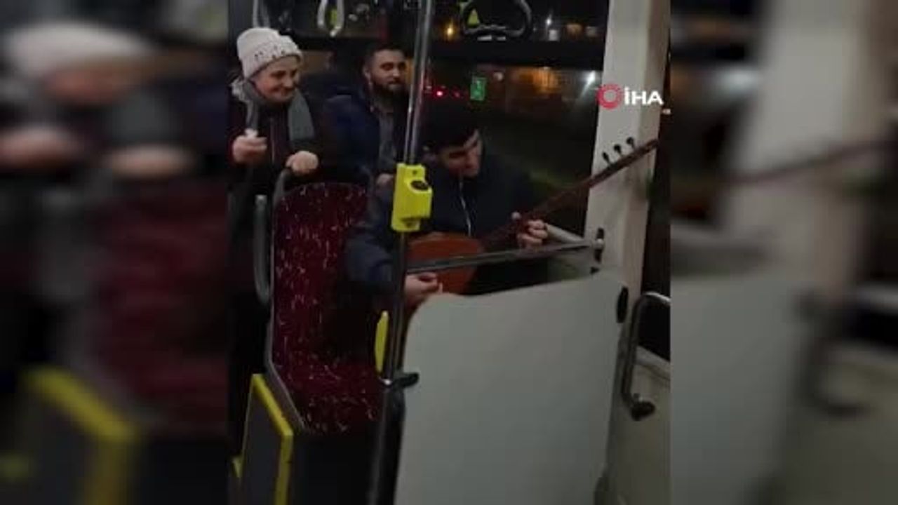 Otobüste sazlı türkü: İETT 336 Eminönü-Arnavutköy