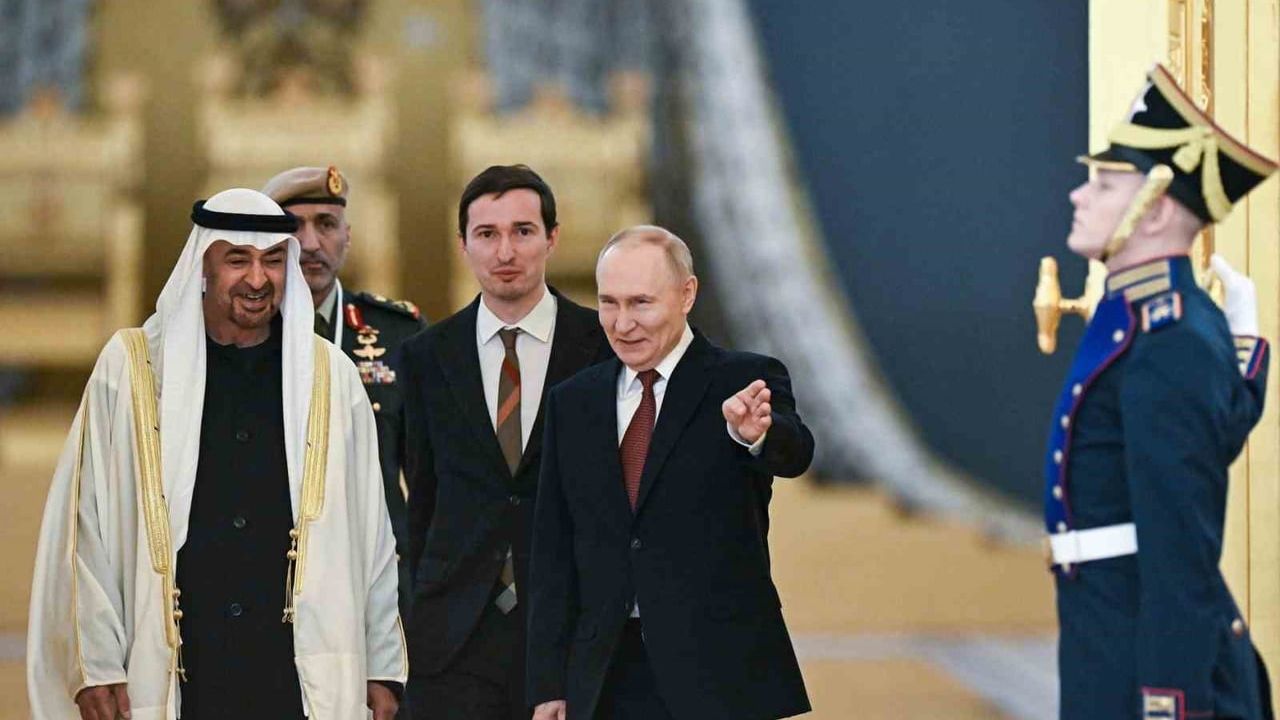 Putin ve BAE Devlet Başkanı Moskova'da Görüştü