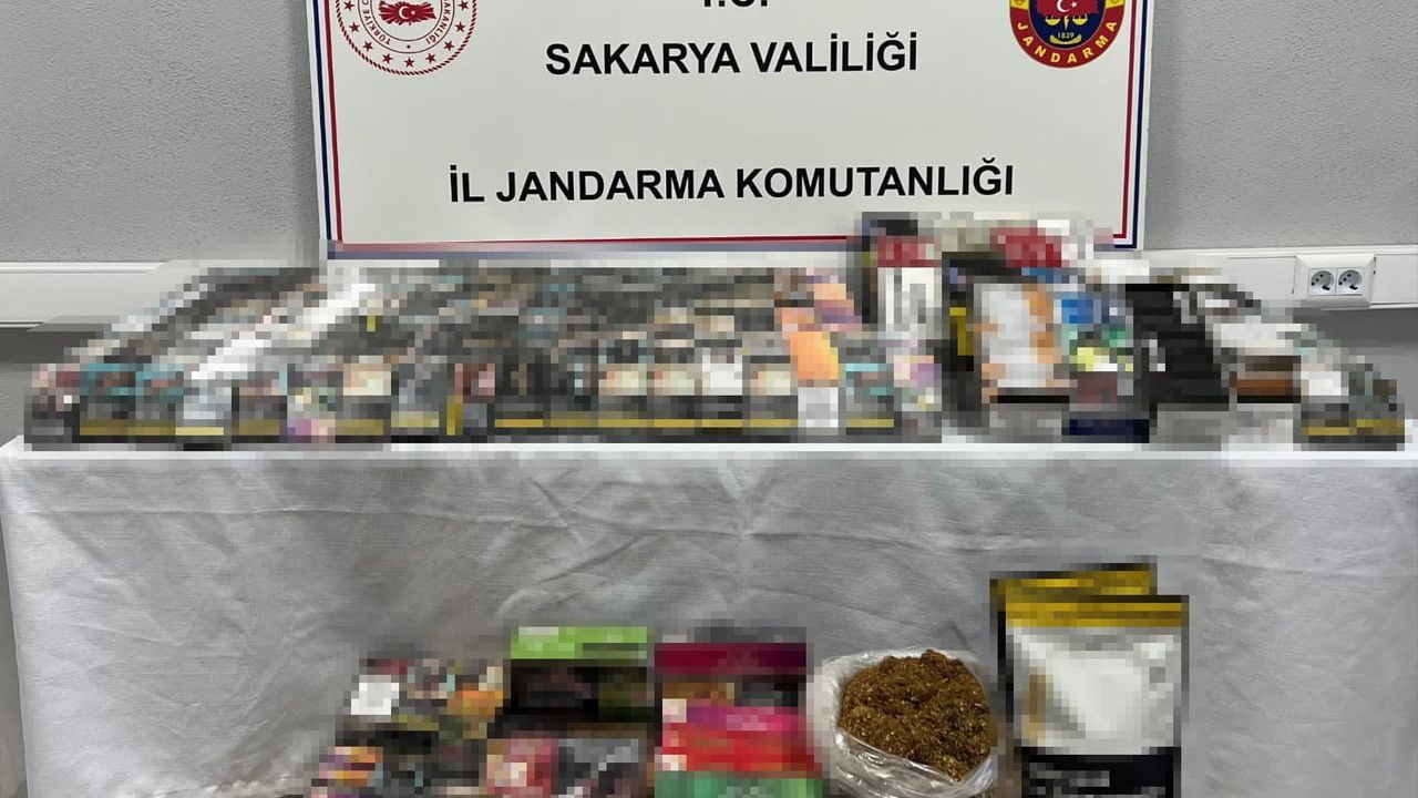 Sakarya'da Jandarma kaçakçılığa geçit vermedi: 4 ilçede 6 gözaltı
