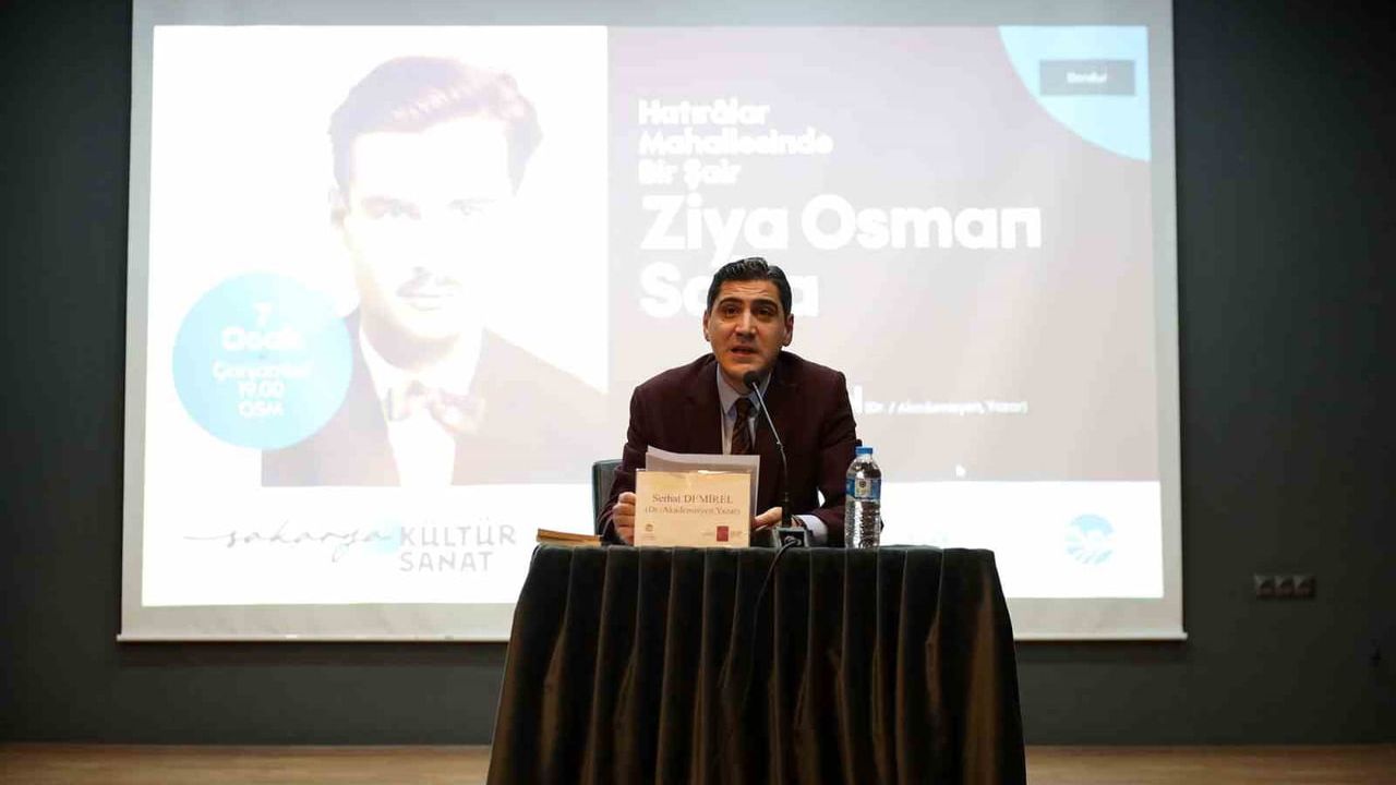 Sakarya'da Ziya Osman Saba'nın şiir dünyası masaya yatırıldı