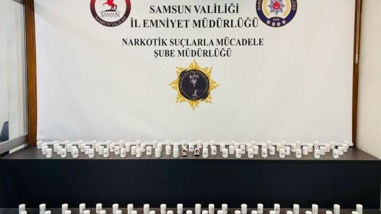 Samsun Atakum'da Uyuşturucu Hap Operasyonu: 4 Gözaltı