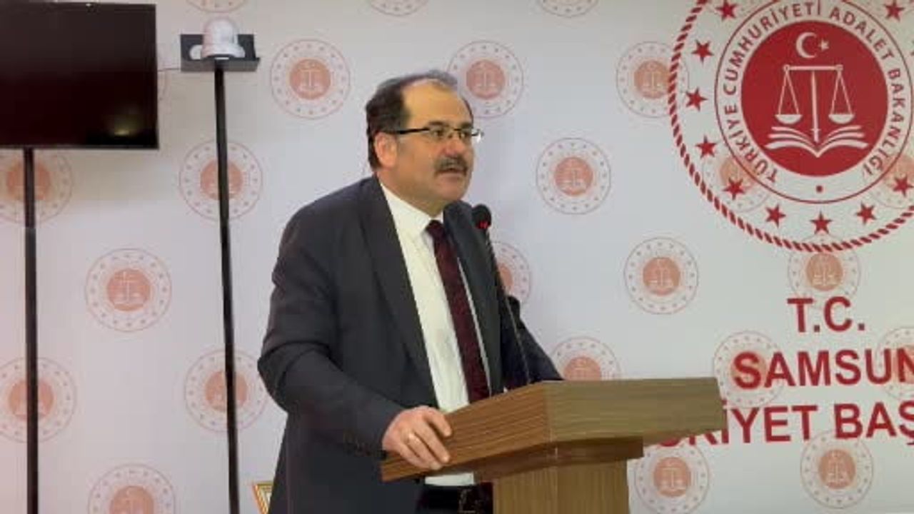 Samsun’da hâkimlere 'Adalet Başarı Belgesi' takdim edildi