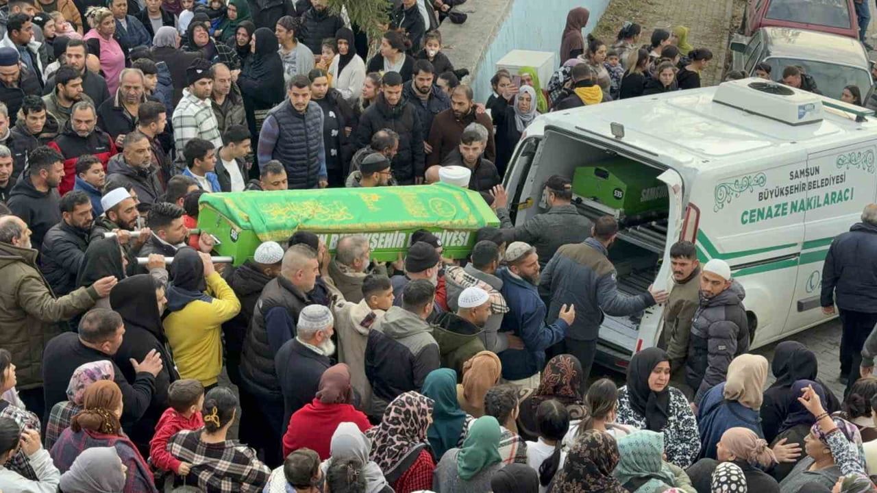 Samsun'da öldürülen pazarcı toprağa verildi