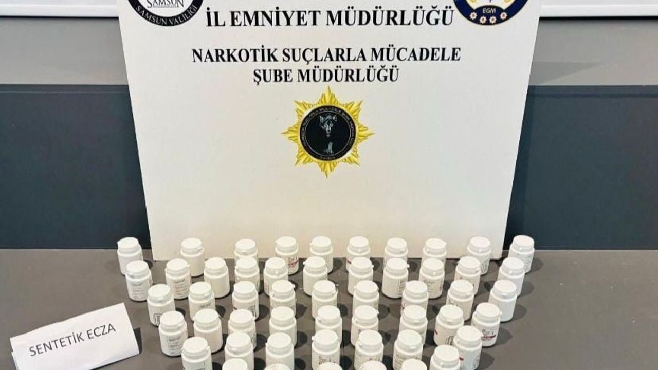 Samsun İlkadım'da narkotik operasyonunda 2 kişi gözaltına alındı