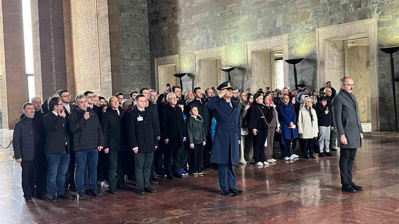 Samsunlu mübadil torunları Anıtkabir’de buluştu