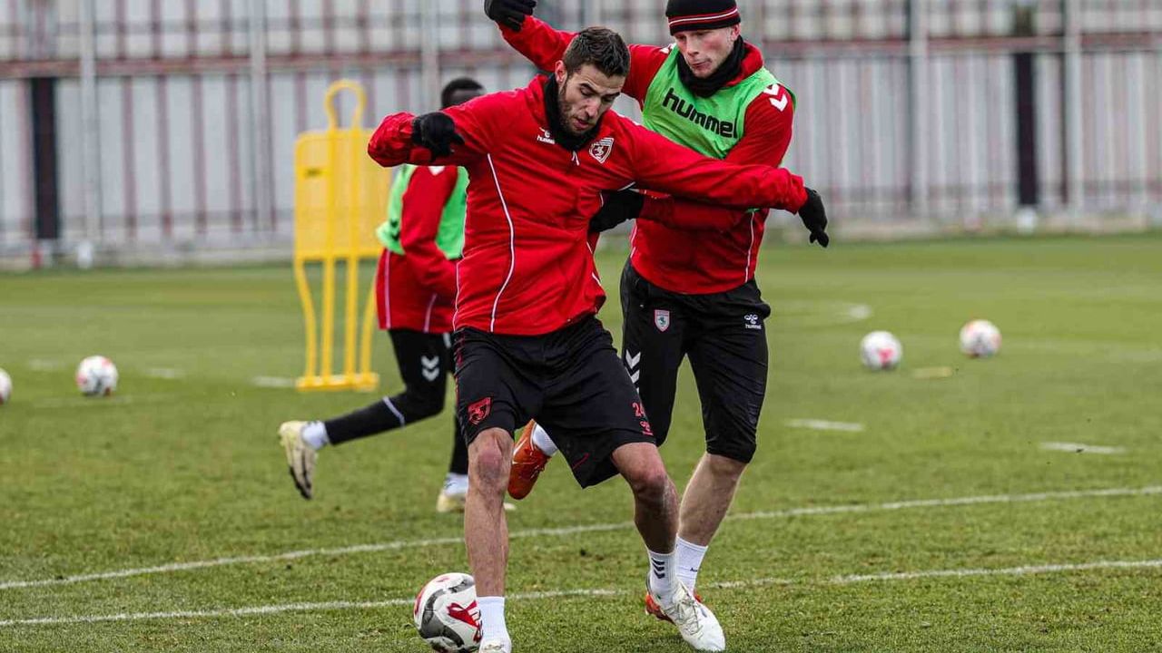 Samsunspor, Kocaelispor maçının hazırlıklarına başladı