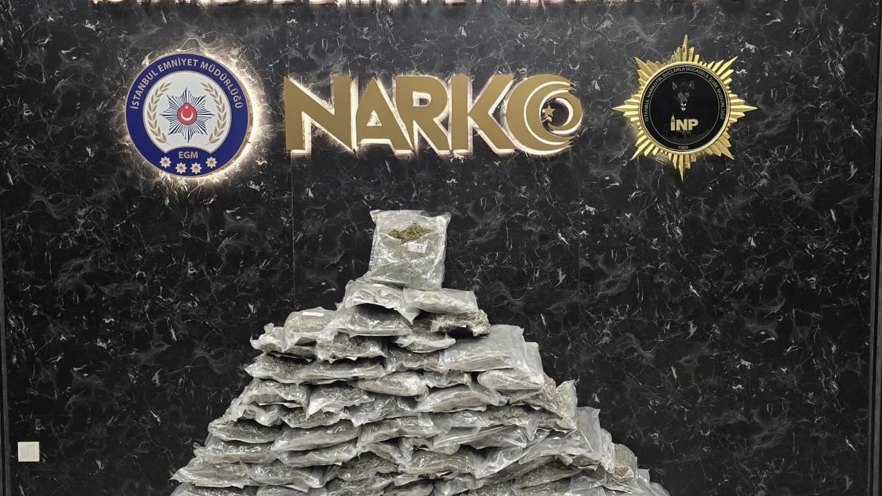 Sancaktepe'de 83 kilo 50 gram skunk ele geçirildi, 2 şüpheli tutuklandı
