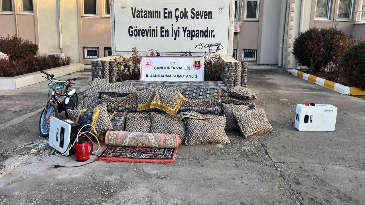 Şanlıurfa'da bağ evinden hırsızlık: 4 gözaltı