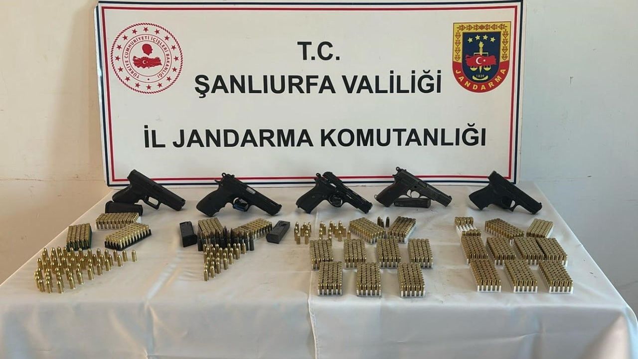 Şanlıurfa'da silah kaçakçılığı operasyonu: 4 gözaltı