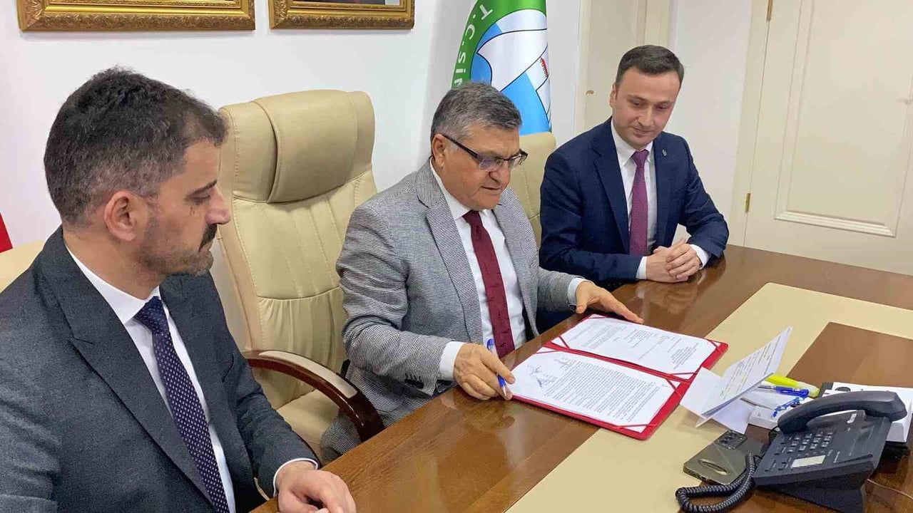 Saraydüzü'ne 9 milyon TL'lik çeltik kurutma tesisi için protokol imzalandı